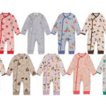 Snow Owl Baby Romper Suit - 9 Patterns Selection (0-3 / 3-6 Months)