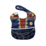 Waterproof Baby Bib Bibbella Dark Prince