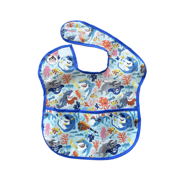 Waterproof Baby Bib Bibbella Pirate Shark