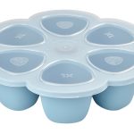 Beaba Silicone Multiportions 6 x 150ml - Windy Blue