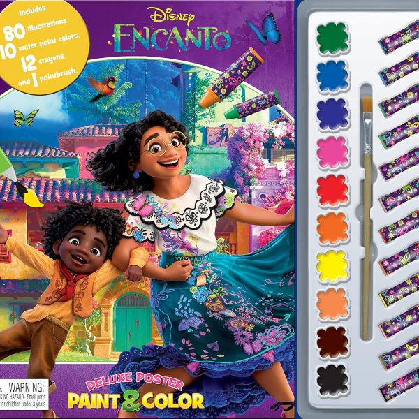 Disney Encanto Deluxe Poster Paint & Color